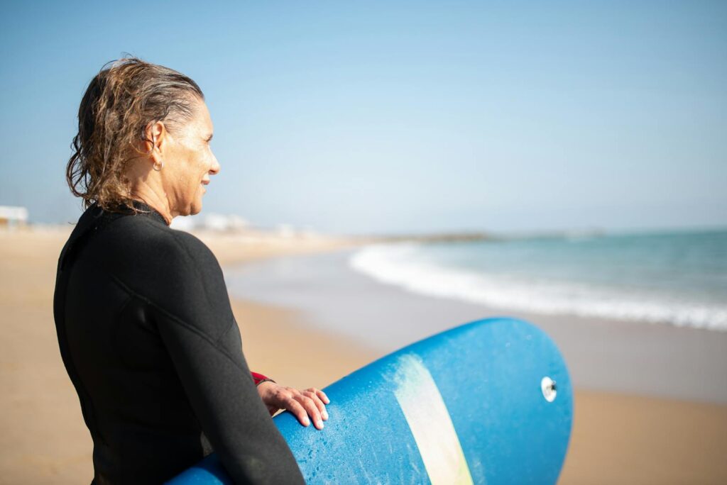 Menopausia activa con deporte.